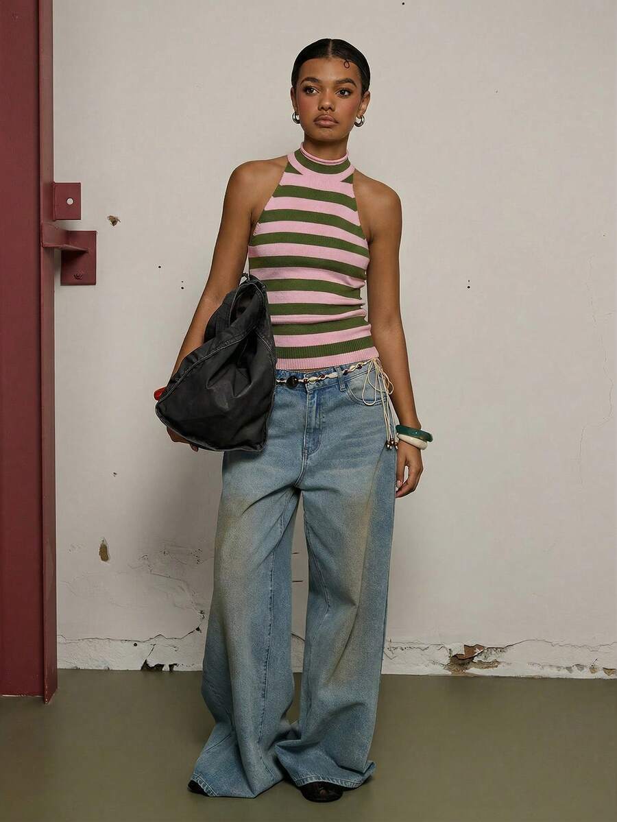 COUREZ Women Knit Tops - Pink - View 1