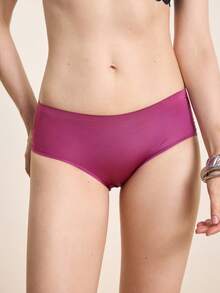 Hourtrue 4 件装 无缝蕾丝低腰透气性感内衣女式内裤 - 彩色 - 查看 8