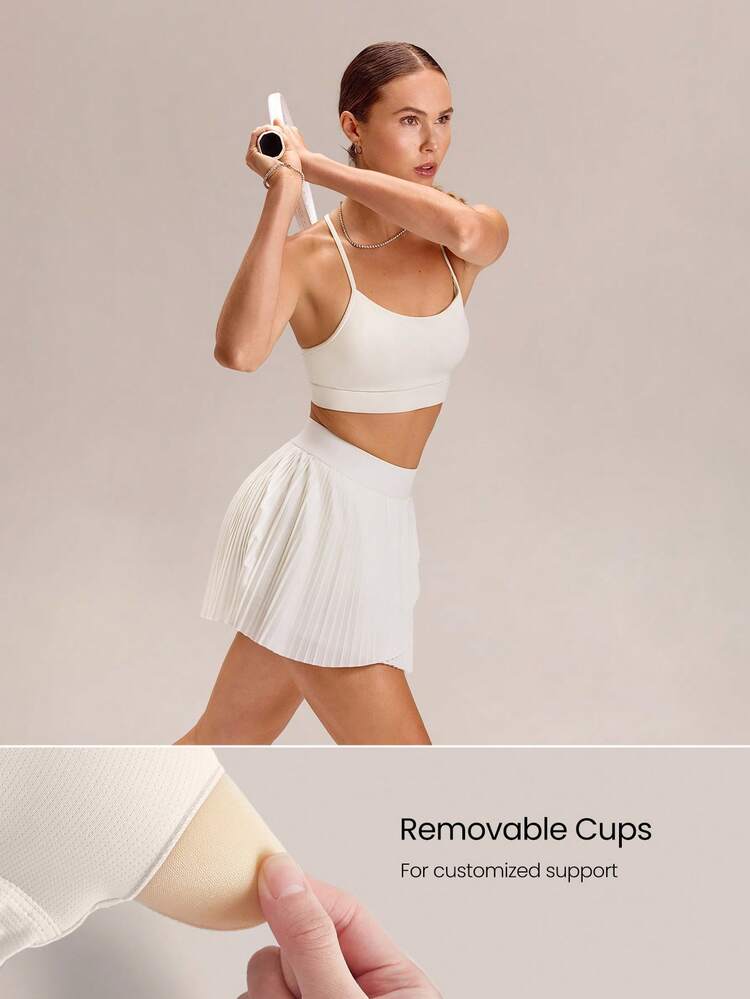 FeatherFit™ Square Neck Y-Back Bra