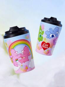 SHEIN X Care Bears 360 Ml / 12 Oz Leak-Proof Stainless Steel, Convenient To Carry, Portable Cup - Multicolor - View 2