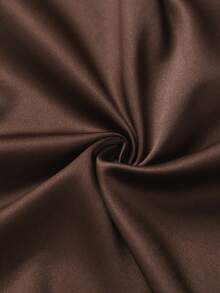 Ellevyn Sleeveless Top And Mermaid Skirt Set, Suitable For Elegant Commuting Wear - Mocha Brown - View 5
