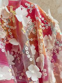 Soleia Women's Summer Vacation Beaded Tassel Detail Halter Top - Multicolor - View 7