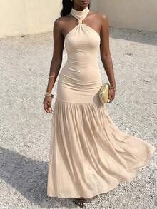 Women Midi Dresses - 貝斯 - 查看 5