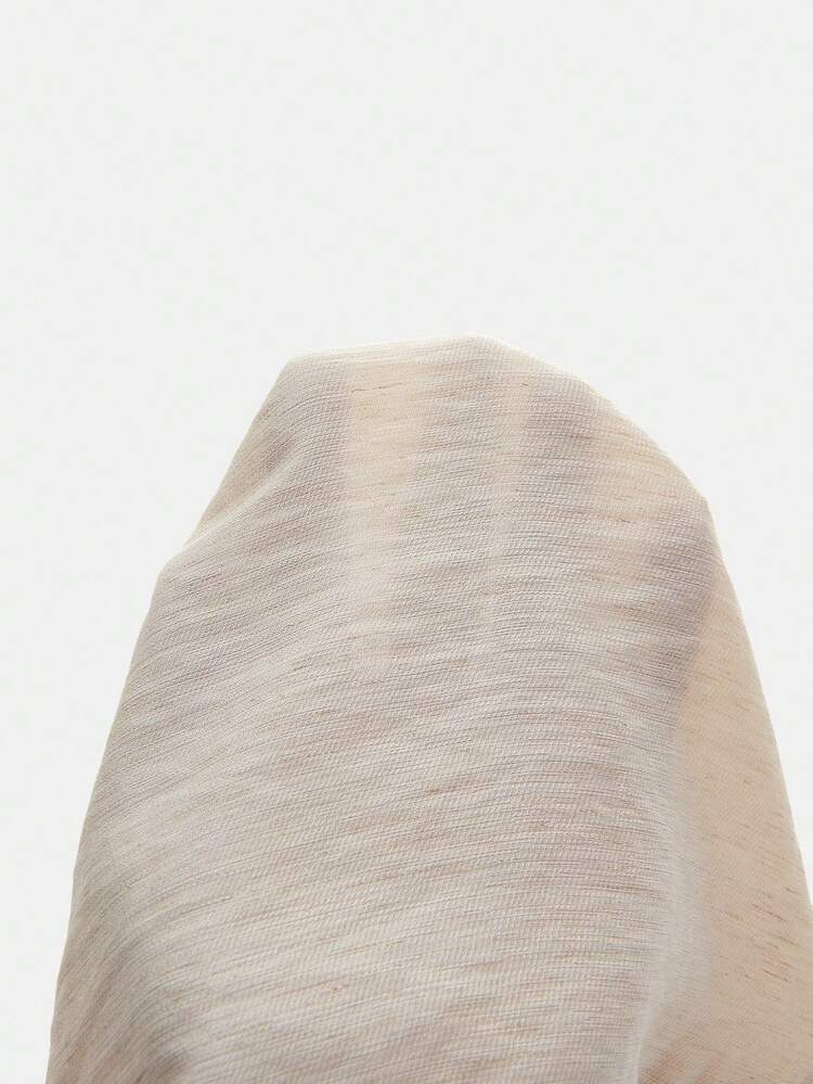 SHEIN Maija MAIJA 비치 러플 헴 엘라스틱 허리 캐주얼 플로이 쇼츠