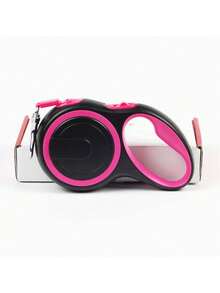 3-Meter Pet Leash, Color-Blocking, Retractable, Portable Outdoor Dog Leash Suitable For Medium To Large Dogs. - Multicolor - View 11