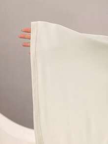 Graceveil 法式优雅花卉针织荷叶边修身喇叭长袖连衣裙，显瘦又优雅 - 淡黃色 - 查看 8