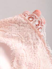 CZJ  Falda casual de satén marrón con estampado floral retro francés elegante, nueva llegada chic de principios de primavera - Rosa - Ver 7