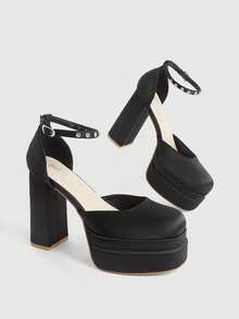 CUCCOO LuxiPop 女士高跟鞋 - 黑色 - 查看 6