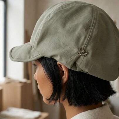 Cirelle Mũ beret kiểu Nhật Bản dành cho nữ, kiểu dáng họa sĩ cổ điển, chất liệu vải dệt mềm mại, hình tròn cổ điển, tông màu trung tính vượt thời gian, lý tưởng cho mặc hàng ngày, du lịch, dã ngoại, trang trí phòng, hoàn hảo làm quà tặng ngày lễ, quà tặng tiệc tùng, quà tặng Ngày Valentine, phù hợp cho người lớn, phụ nữ, gia đình và bạn bè.