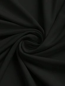 Elamini 新款春夏女款復古性感修身舒適休閒黑色洋裝，百搭萬聖節之夜外訪夜店 - 黑色 - 查看 5