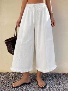 Livesso Women Pants - White - View 3