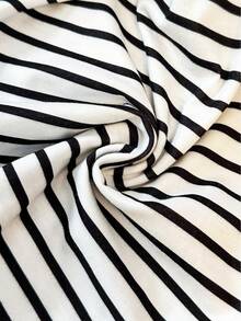 Resyla Bộ đồ dệt kim 2 mảnh thời trang thường ngày mới, thêu họa tiết sọc, gồm áo hai dây và quần short. - Nhiều màu - Xem 7