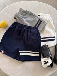 Resyla Quần short nữ cạp chun co giãn, kiểu dáng thường ngày, đa năng cho mùa hè. - Nhiều màu - Xem 1