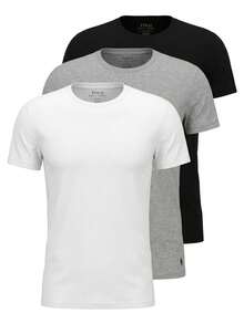 3 Pack Men's T-Shirts White Black Grey - grey/white/black - View 1