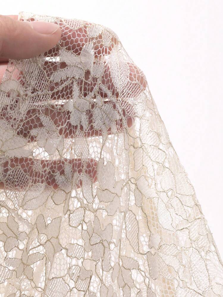 Elegant Holiday Lace Off-Shoulder Long Dress For Women, Spring & Summer Sun Dresses For Women