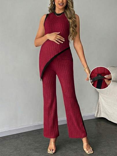 SHEIN Ensemble deux-pièces de maternité