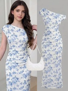 Azul y blanco
