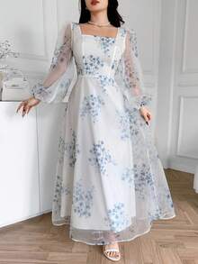 Feyla 女士长裙，简约时尚，适合夏季 - 彩色 - 查看 7