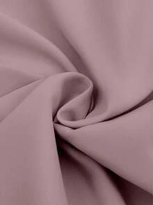 Lacomfia Plus Size Women Elegant Pleated Casual Blouse, Suitable For Spring And Autumn - Pink - View 5