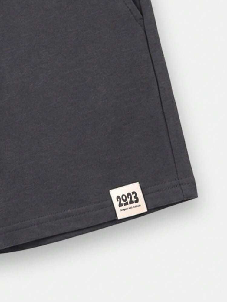 Ensemble T-shirt et short à imprimé numéro