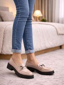 MOCASINES DE MODA PARA DAMA, COMODOS - nude - Ver 2
