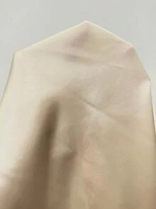 SHEIN PETITE Đầm ngắn hai dây thời trang tối giản mùa xuân/hè 2026 dành cho nữ, màu trơn, phối ren tương phản, vạt bất đối xứng. - Kem - Xem 7
