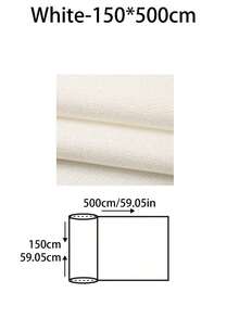 1 tấm vải giả lanh trơn, vải dùng làm khăn trải bàn, đệm, gối, vỏ bọc ghế sofa, vải tự may. - A - Xem 2