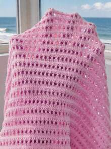 Flora Isola Flora Isola Spring/Summer Sleeveless V-Neck Backless Knit Dress, Casual Beach Vacation Style For Women - Pink - View 7