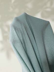 Optris Light Blue Summer 70s Beach Party Holiday Women's Tie-Dye Ombre Metal Decor Cutout High Slit Backless Maxi Dress,Boho Strapless Vacation Outfits - Blue - View 8