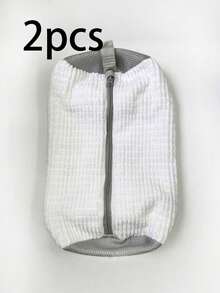 1/2 360° Shoe Washing Bag For All Shoe Types - A Protective Laundry Bag That Is Shape-Resistant, Machine Washable, Air Dryable, And Lined With Soft Fleece, Perfect For Sneakers And Casual Shoes. - Multicolor - View 20