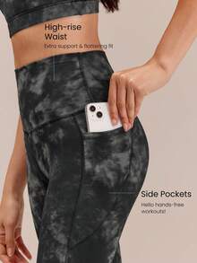 GLOWMODE Leggings De Cintura Alta Featherfit™ De 24 Pulgadas Con Bolsillo Lateral - Multicolor - Ver 3