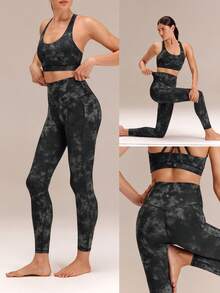 GLOWMODE Leggings De Cintura Alta Featherfit™ De 24 Pulgadas Con Bolsillo Lateral - Multicolor - Ver 7