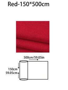 1 tấm vải giả lanh trơn, vải dùng làm khăn trải bàn, đệm, gối, vỏ bọc ghế sofa, vải tự may. - A - Xem 4