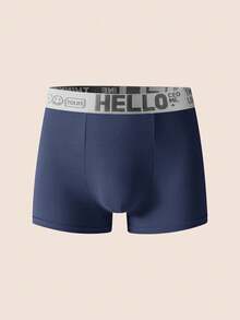 EverLounge Bộ 3 quần boxer nam in chữ, cạp chun co giãn, thoáng khí. - Nhiều màu - Xem 6
