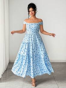 Elenzga Robe imprimée sans manches avec ceinture pour femmes grandes tailles, élégante et polyvalente pour les vacances et les occasions décontractées. Convient pour les mariages, les robes de printemps/été, les concerts et autres événements. Polyvalente et adaptée pour les trajets quotidiens, les festivals de musique, les vacances et autres occasions. - Multicolore - Voir 7