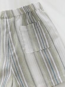 Cozy Pixies Bộ đồ polo cho bé trai - màu xanh lá - Xem 4