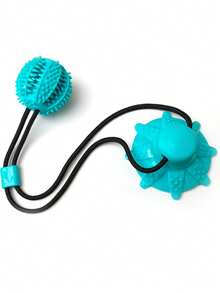 Brinquedo de adestramento para cães, coleira com ventosa forte para mastigar, brinquedo para cães de pequeno e médio porte para combater o tédio. (Recomendado para uso em pisos lisos, não recomendado para pisos de madeira.) - Multicolorido - Ver 9
