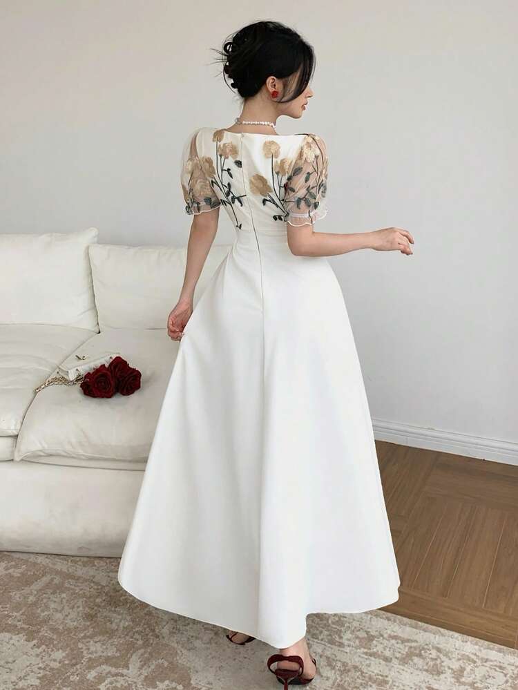 Elegant Long Dress For Women, Suitable For Spring And Summer Holidays