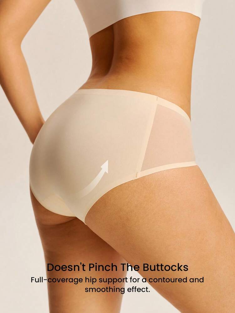 3-Pack Seamless High-Waist Underwear