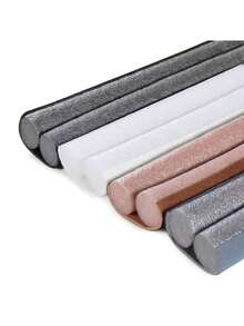 2 Pcs Door Bottom Sealing Strip, Door Bottom Insulation Sealing Strip, Door Seam Sealing Strip, Adjustable Door Bottom Sealing Strip, Windproof And Windproof Sealing Strip, Soundproof, Windproof, Insect Proof, High Durability Rubber Textile Composite Material Soundproof, Waterproof, Anti Roll Door Bottom Sealing Strip, Suitable For Bedroom Doors, Home Decoration, Heat-Insulating, Windproof Sealing Strip, Silent Home Sealing Barrier Protection. - multicolor - View 4