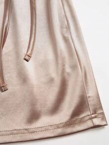 Franclia Elegant Skirts For Women, Casual Skirts For Women, Office Skirts, Women's Workplace Skirts, Women's Satin Skirts, Women's Satin Skirts, Women's Party Skirts, Elegant Party Skirts, Women's Festival Skirts, Women's Spring And Summer Skirts, Women's Commuting Skirts Party Outfits Skirt Skirts Short Women's Skirts Women Skirts Skort Skirts For Women Elegant - Multicolor - View 3