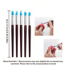 Bộ dụng cụ làm gốm sứ 28 món: 1 tạp dề làm gốm, tạp dề 2 túi đựng dụng cụ, 1 túi đựng, 1 dao cắt đất sét, 1 dụng cụ cạo bằng thép không gỉ, 1 miếng bọt biển đánh bóng, 1 dao nặn, 4 dụng cụ chạm khắc bằng gỗ, 5 dụng cụ chấm, 4 que nặn đất sét, 4 que nặn bi đất sét tự làm, 5 dụng cụ nặn silicon, vật tư nặn tượng hoạt hình. - bộ dụng cụ làm gốm 28 món - Xem 7