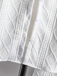 SHEIN Vacaura Teen Boy Casual Cool Comfortable Hoodie & Pants Set - Apricot - View 5