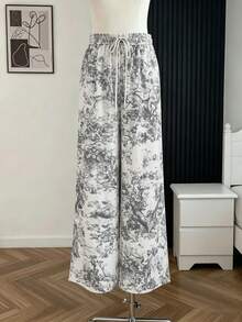 Quần nữ, quần thời trang, quần mặc nhà, quần thoải mái, quần kiểu Trung Quốc, quần áo mùa hè, trang phục nữ, quần rộng rãi và thoáng mát, quần ngủ. - Nhiều màu - Xem 3