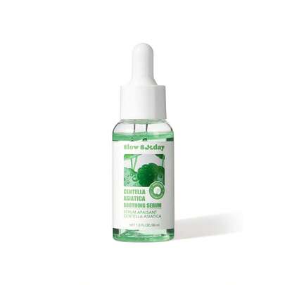 Slow Sunday Centella Asiatica Soothing Serum, With Centella Asiatica Extract & Sodium Hyaluronate & Dipotassium Glycyrrhizate, Lightweight & Refreshing, Soothing & Calming, Smooths Skin, Korean Skin Care, Ideal For All Skin Types, Suitable For Summer