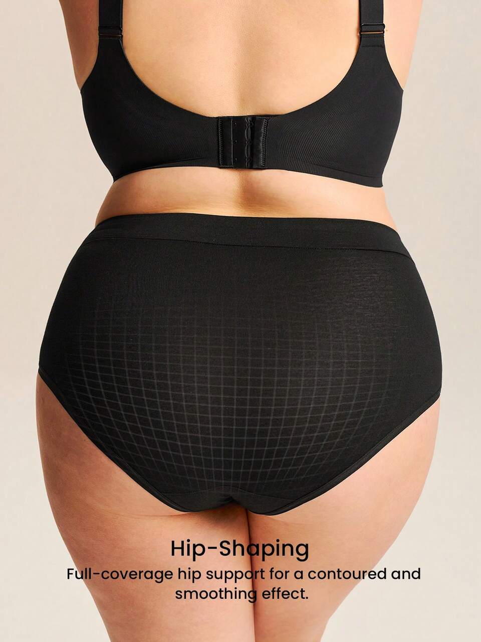 Plus 3-Pack High-Waist Briefs