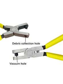 Effort-Saving Belt Tag Hole Puncher, Multi-Functional Belt Hole Puncher, Hand-Operated Household Watch Strap Hole Puncher, With A Round-Point File For Adjustable Hole Size. - multicolor - View 3