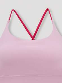 Sweetra Women Sports Bras - Pink - View 4
