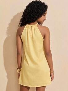 Travachic KIDS Travachic 青少年女孩度假休闲时尚雪纺碎花吊带连衣裙假日服装 - 彩色 - 查看 2