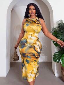 Slaydiva Lễ hội âm nhạc Xuân Hè mới Ngày lễ tình nhân Lễ Phục sinh Đám cưới Kỳ nghỉ theo mùa Kỳ nghỉ biển Thường ngày Thanh lịch Đi làm Trang phục hàng ngày Trang phục công sở Kỳ nghỉ Tiệc tùng Tiệc du thuyền Phong cách cơ bản Phong cách phổ biến Hẹn hò hàng ngày Cổ tròn Không tay Che phủ toàn thân Hoa nhiều màu sắc Phối hợp họa tiết Váy màu cam đỏ Váy ôm sát Váy chữ A Váy dài ngang gối cho nữ -B - Màu vàng - Xem 4